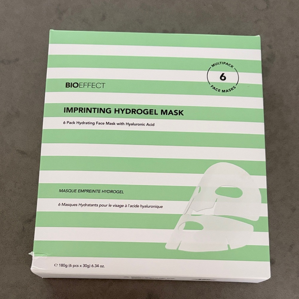Imprinting Hydrogel Mask – Green Hydrating Face Mask (6 Pack)